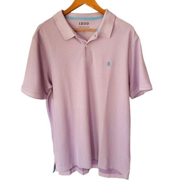 Izod Advantage Stretch Polo Lilac Lavender Sz XL - Picture 1 of 3